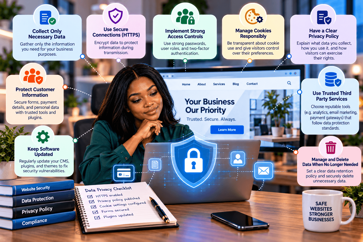Website Privacy at Work