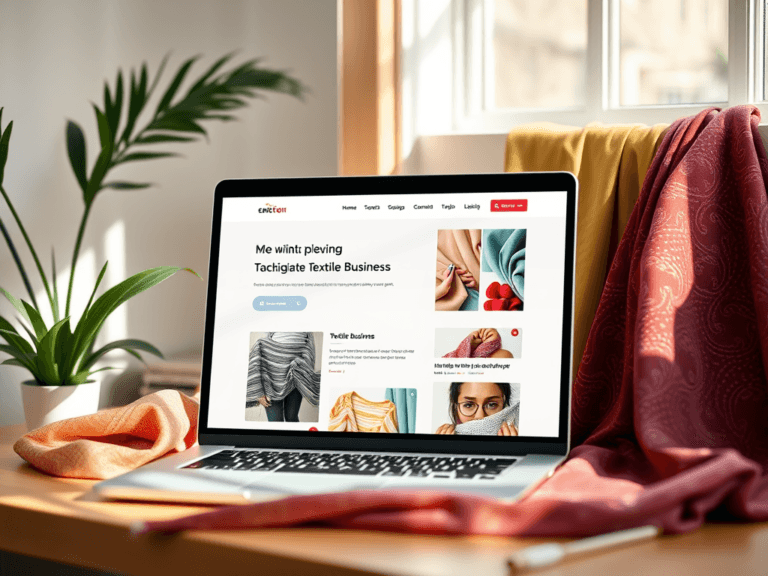 Top Website Textile Design 👍The Best Website Design for Your Textile Business