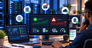 Modern Server Monitoring Dashboard