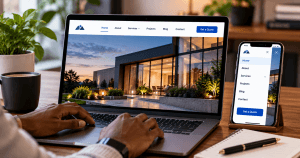 Responsive Website Navigation Workspace