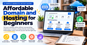 Cheap domain and hosting