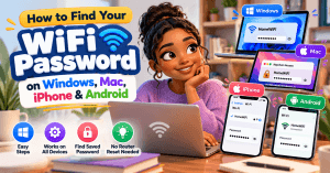 How to find your Wifi password